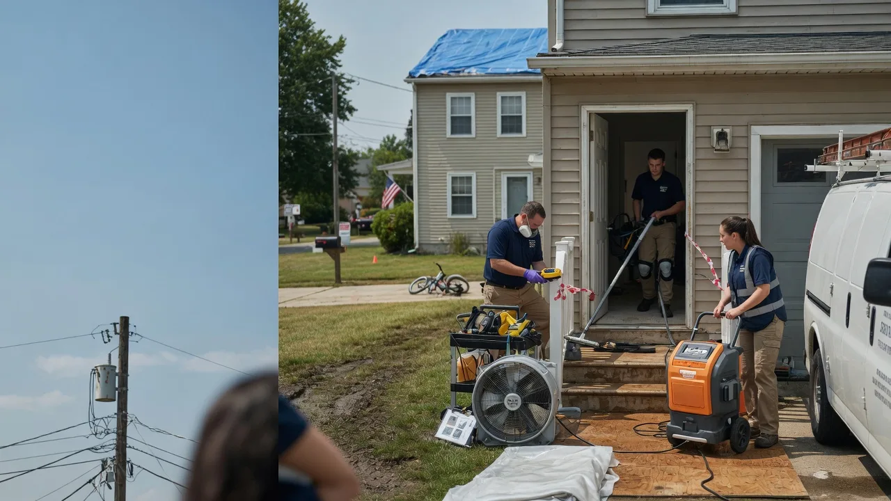 Water Damage Repair in Clarksburg, IN near me